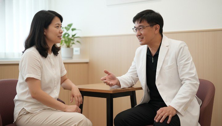 專業醫師講解免疫系統誤判產生的過敏原因 顯微鏡下常見的環境過敏原與過敏原因解析 診所環境中進行過敏原檢測探討過敏原因 透過圖表呈現呼吸道症狀與過敏原因關聯