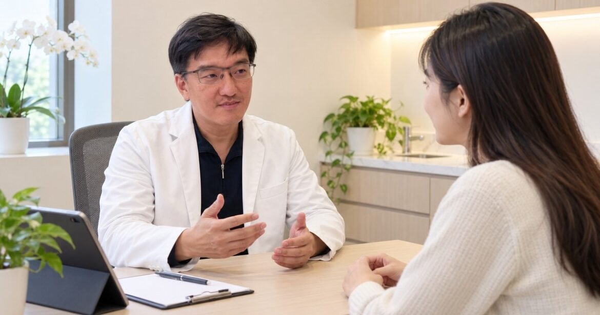 吳芮醫師說明胃肉毒減重療程流程